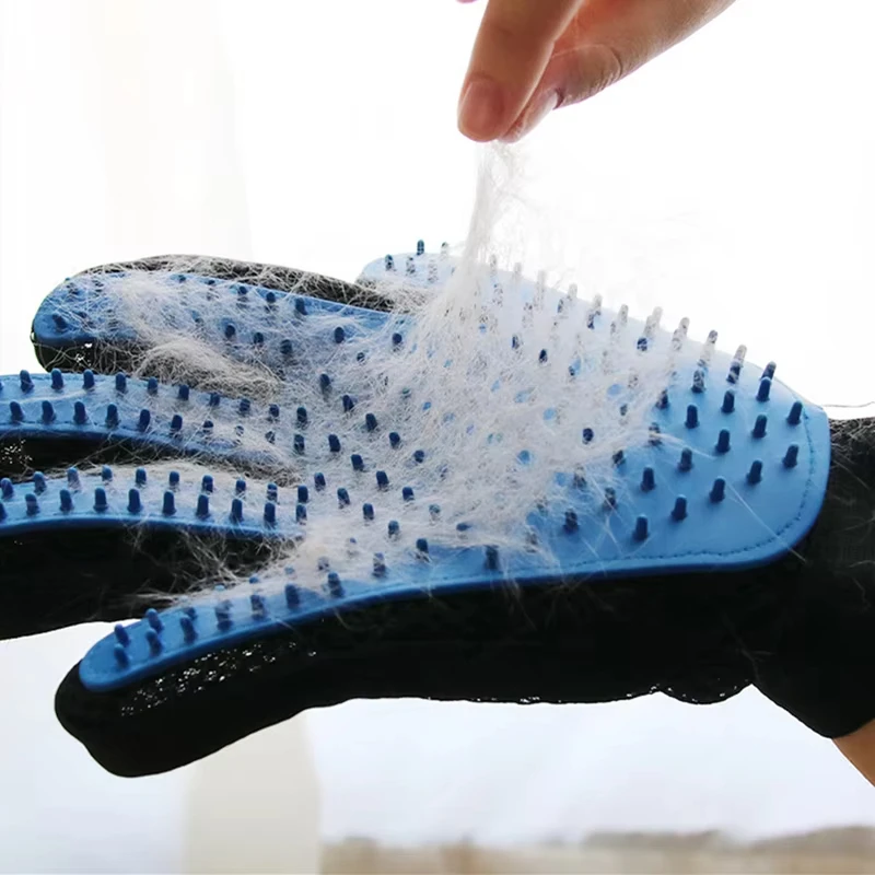 Pet Grooming Glove - Перчатки для ухода за кошками, перчатки