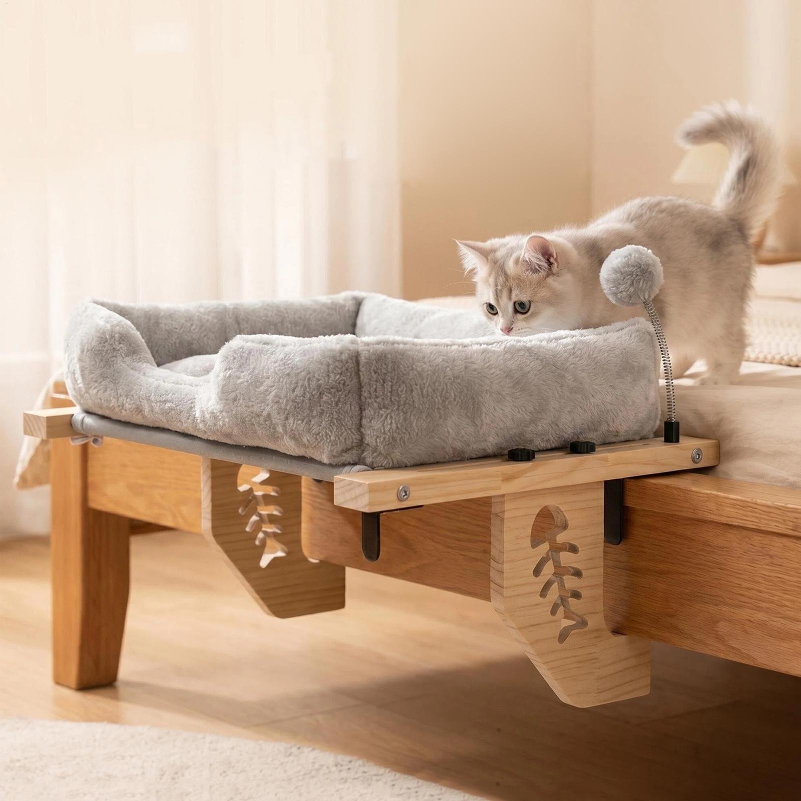 Cat Window Perch - Подушка-лежанка для кошек на окно с