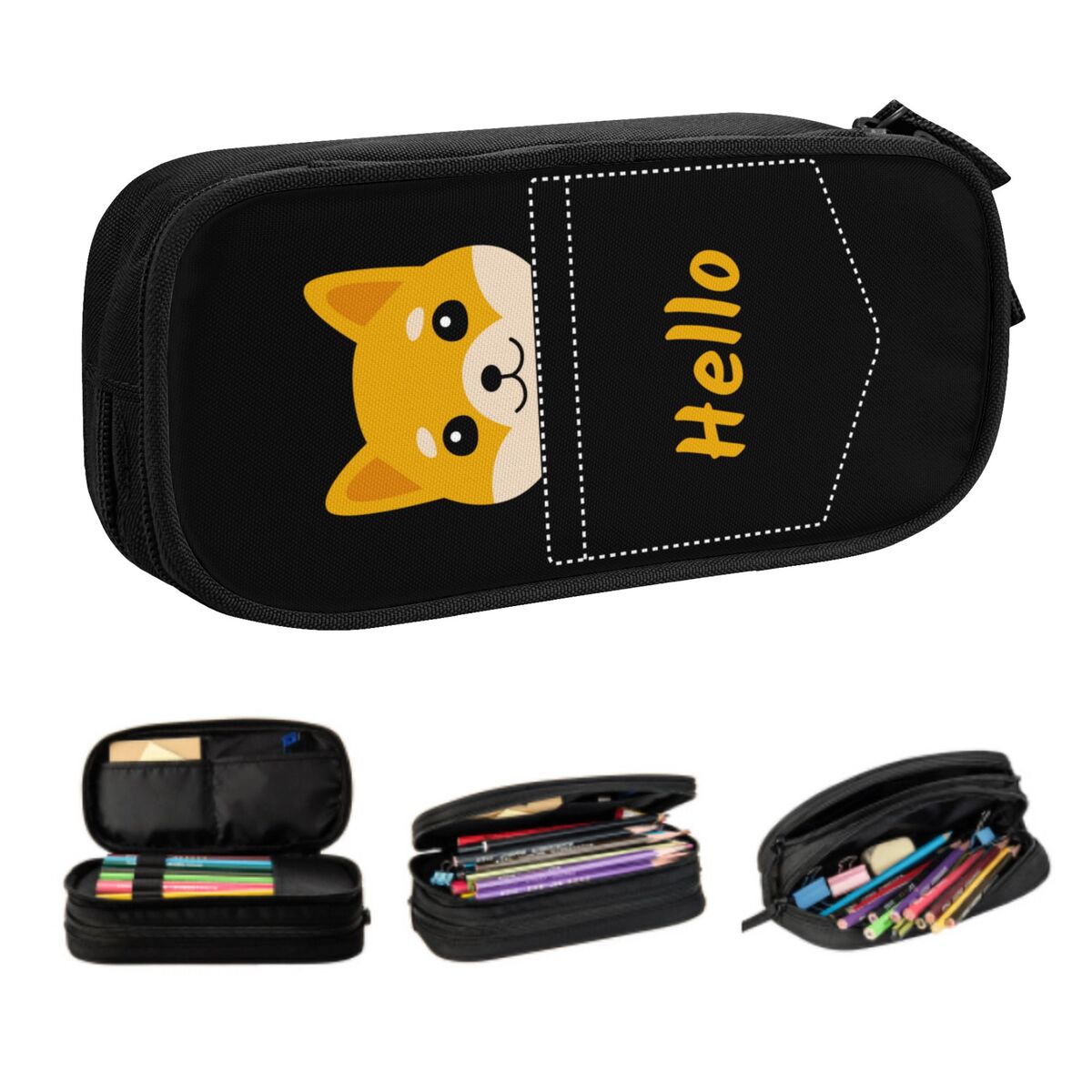 Pet X Supplies & Tack Grooming - Пользовательские Hello Cute Shiba Inu In