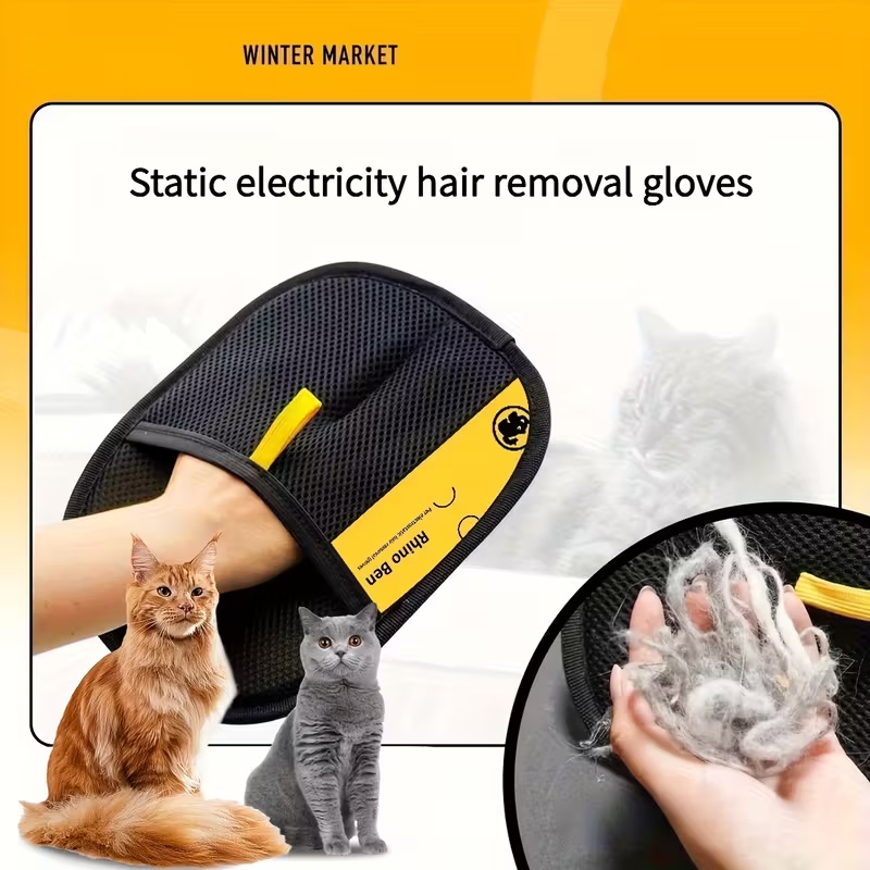 Двусторонняя щетка для удалени – обзор и цена Pet Grooming Glove