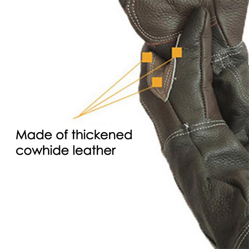Перчатки из воловьей кожи для  – обзор и цена Pet Grooming Glove