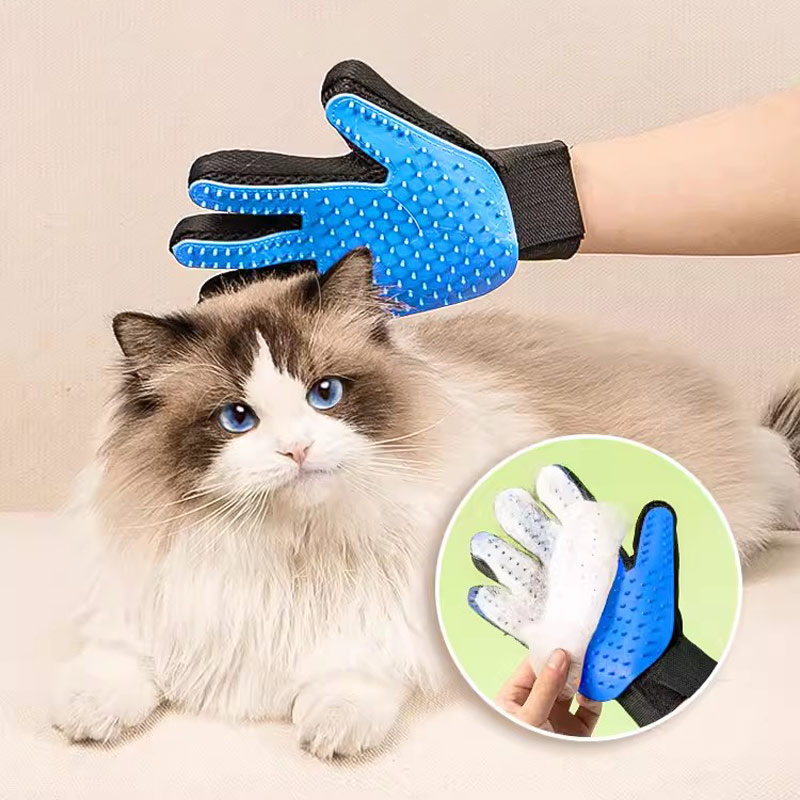 Перчатки для удаления шерсти д – обзор и цена Pet Grooming Glove