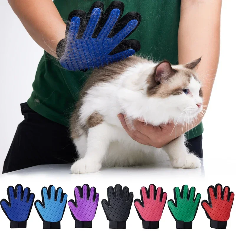 Перчатки для удаления шерсти д – обзор и цена Pet Grooming Glove