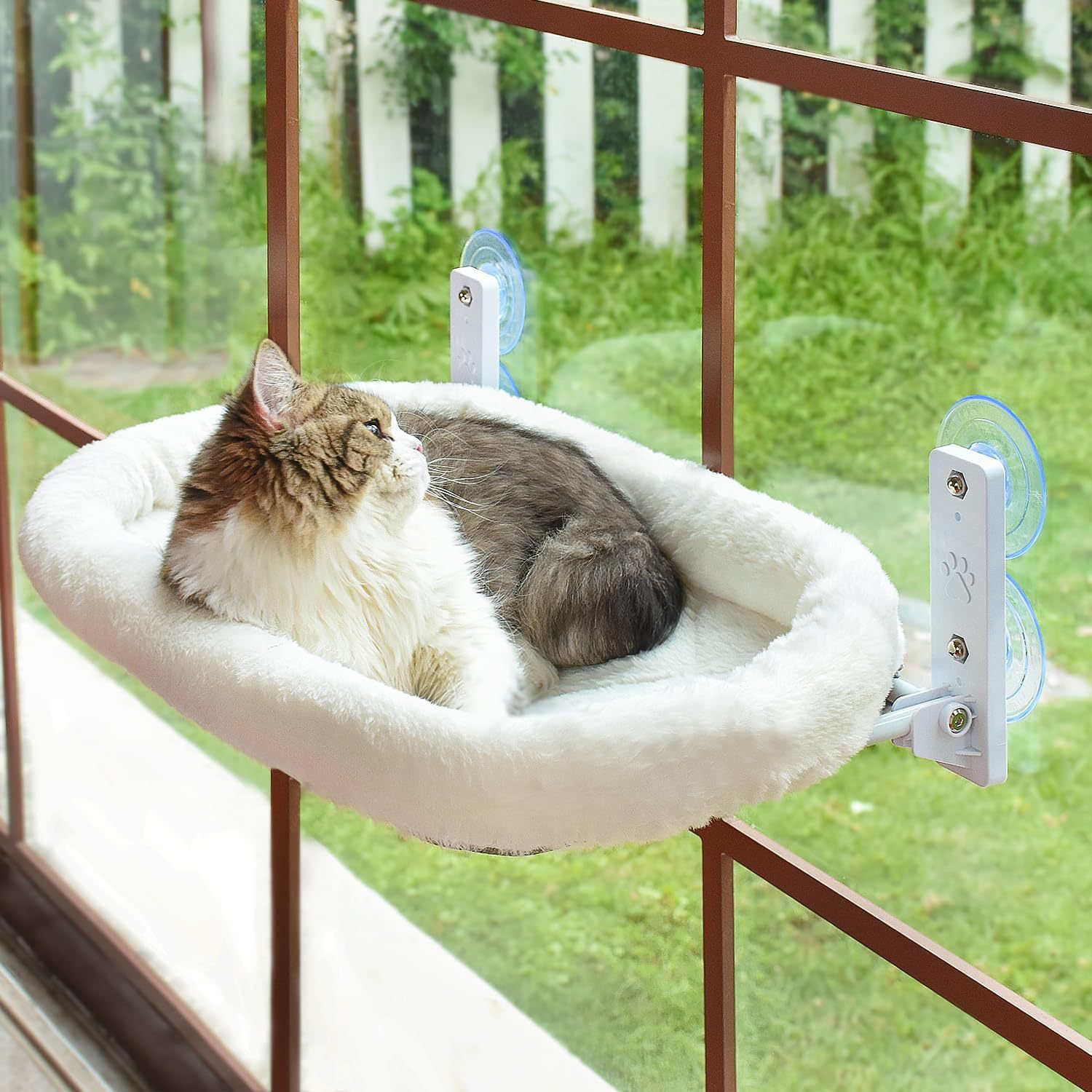 Подвесная лежанка-гамак для ко – обзор и цена Cat Window Perch