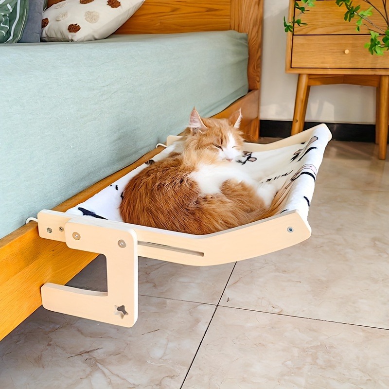 Подвесная кровать-гамак для ко – обзор и цена Cat Window Perch